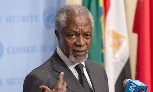 Muere a los 80 años Kofi Annan, exsecretario general de la ONU